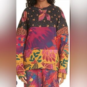 FARM Rio Mixed Print Swearshirt